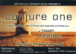 [Conjure One flyer]