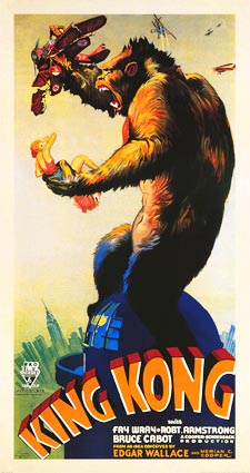 [King Kong poster]