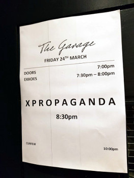 xPropaganda The Garage London